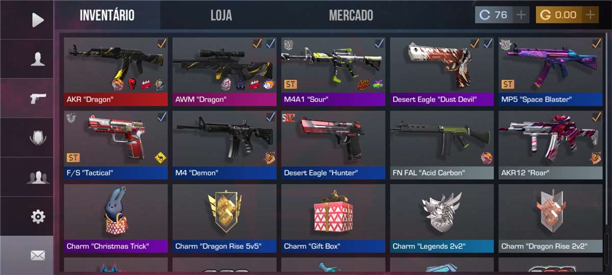 Conta de standoff 2